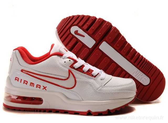 Nouveaux Blanc Rouge Confortables Nike Air Max Ltd